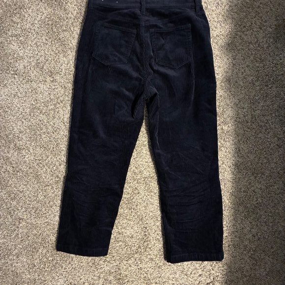 LOFT Navy Blue Corduroy Pants - Picture 2 of 6